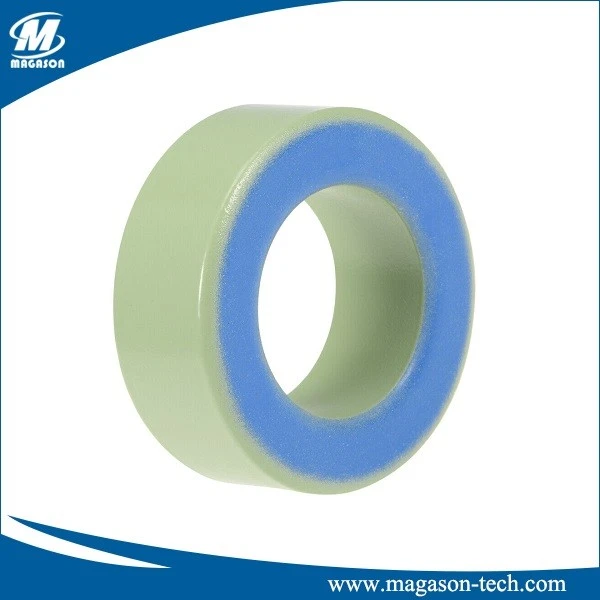 Yellow White Toroid Core